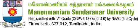 Manonmaniam Sundaranar University